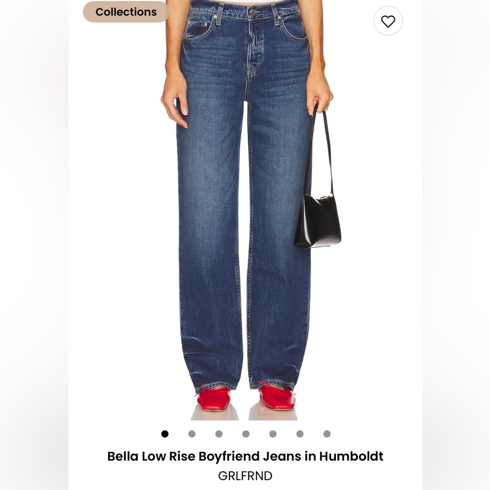 GRLFRND Bella Low Rise Boyfriend Jeans